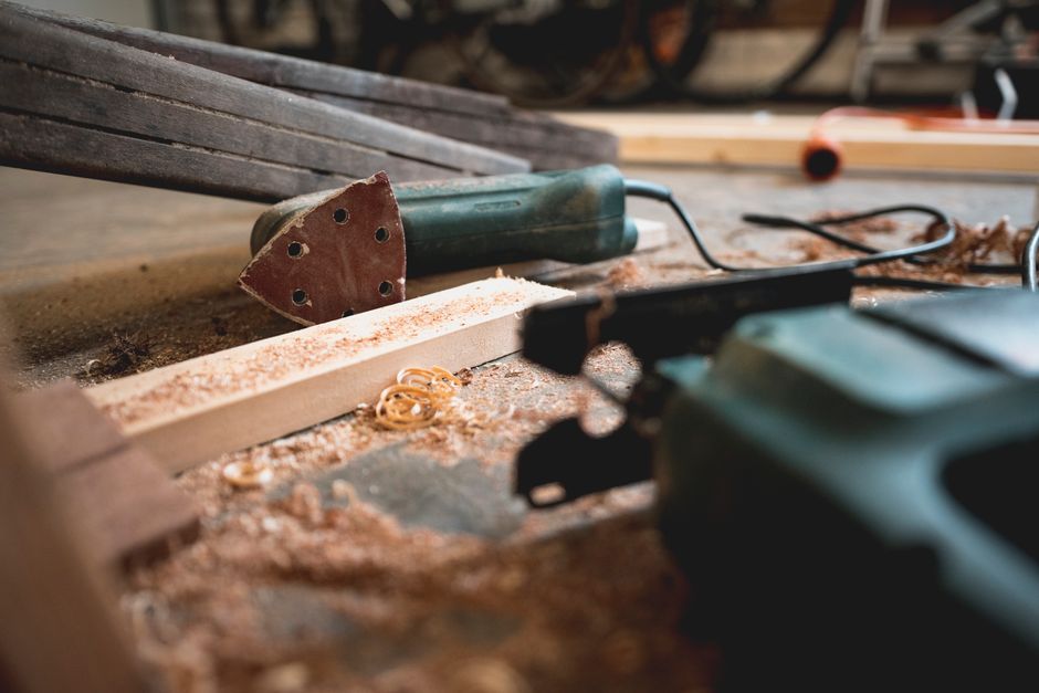 Woodworking tools and craftsmanship process